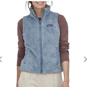 Patagonia Los Gatos Fleece Vest in Shadow Blue